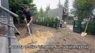 Bahçe düzenlemesi (garden landscaping and design)