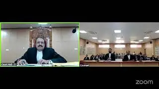 Hearing of a contempt petition for a service matter in High Court of Bilaspur