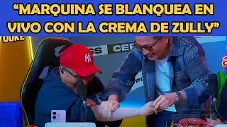Marquina prueba la crema de Zully… ¡y el resultado es IMPACTANTE! 🤯
