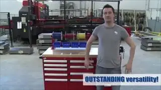 Rousseau Metal L-Series Tool Carts