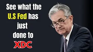 XDC: See what the U.S Fed has just done to XDC NETWORK