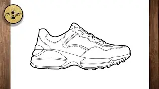 How to draw gucci shoes rhyton
