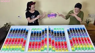 👯‍♂️ Color Ball Sorting Game | Relaxing Puzzle Challenge with a Friend 🎨