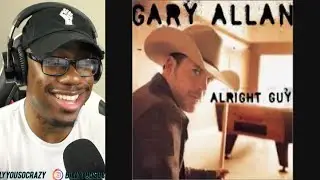 Gary Allan - Man to Man REACTION!