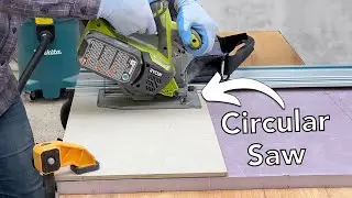 How to Cut Tile Without a Wet Saw