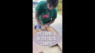 truck camper renovations in full effect! #shorts #renovation #truckcamper