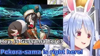 Pekora reacts to Xu Fu looking for 