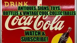 Antique Hunting in Statham and Winder, GA. Signs, Bottles, Insulators, Vintage Collectables, Etc.