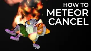 How to Meteor Cancel - Super Smash Bros Melee
