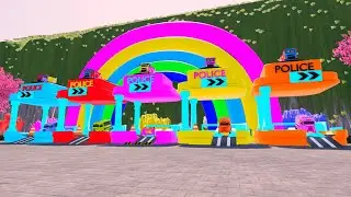 Garage with Colors &ndash; ALL AMBULANCE CARS COLOR MIX! EMERGENCY RESCUE VEHICLES FOR KIDS