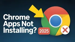 Chrome Apps Not Installing? 100% Working Fix | Live Step-by-Step Solution (2025)