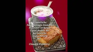 Gem&uuml;tlicheNachmittags-Stund #Gem&uuml;tlich #Kaffeeliebe #Kerzenschein #Auszeit #Kaffeepause
