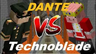 The Return of Dante VS Technoblade (Hypixel Skyblock)