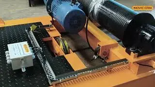 12.5 Ton Electric Crab | PBL (ELECON) Gearbox | BBL Motor | INTORQ Brake | VFD Panel