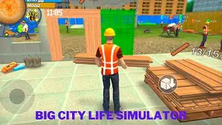 Big City Life Simulator - LICENSE B and C- Builder constructor problem with job Gameplay Android iOS