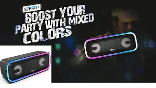 DOSS SoundBox Pro Portable Wireless Bluetooth Speaker with 20W Stereo Sound, Active Extra Bass