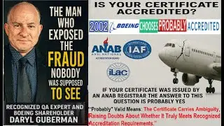 IS YOUR CERTIFICATE ACCREDITED? QA Expert DARYL GUBERMAN EXPOSES- &ldquo;SCAM&rdquo;