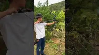 Experience a different kind of compound bow shooting  #archery #outdoors #hunting #bow #deer #fyp