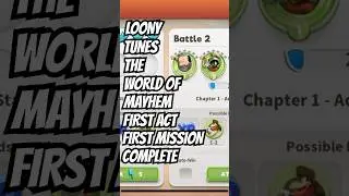 LOONY TUNES WORLD OF MAYHEM GAMEPLAY #FIRST ACT FIRST MISSION COMPLETE