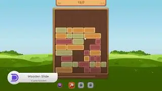 DD Wooden Slide - HTML5 Puzzle Game