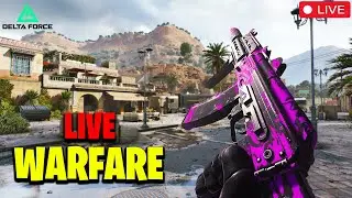 Delta Force Live Stream Gameplay PC (Warfare) | No Commentary