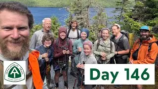 AT Thru Hike Day 146 - Tramily tent city for the win