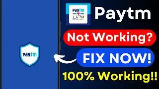 Paytm Not Working Fix | Payment App Not Working | Paytm Problem Solution
