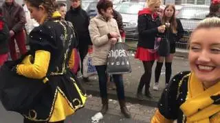 Siegburger Rosenmontagszug mit der Ehrengarde Siegburg