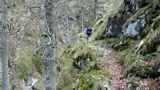 Les gorges d'Ehujarre, St Engrace, Pays Basque, montage vidéo Pyrénées 2010