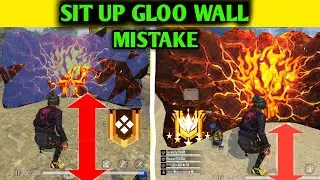 FAST GLOO WALL MISTAKE || FAST SIT UP GLOO WALL TRICKS || SIT UP GLOO WALL HANDCAM