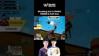 Shocking 2v4 in PMWC🔥 WBG ORDER & SUK Duo💀 #PMWC #PMWC2025 #weibogaming