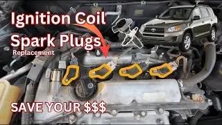 How to Replace Ignition Coils & Spark Plugs on Toyota RAV4 (2006–2012) | Step-by-Step DIY Tune-Up