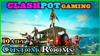 🔴FREE ENTRY CUSTOM ROOMs DAILY in PUBG Mobile LIVE😍ClashPot - MAY 27 🔴😍(PART II)
