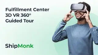 ShipMonk Fulfillment Center Guided Tour (3D 360&deg; VR Video)