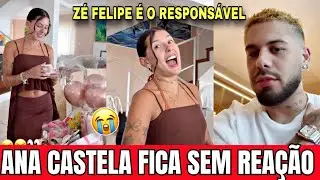 Ana Castela ganha surpresa do Zé Felipe e fica sem reação. 