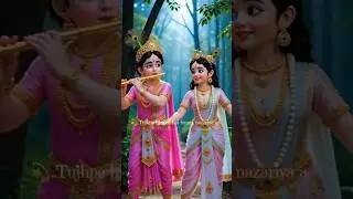 Radha&ndash;Krishna: An Eternal Love Story 💙 #love