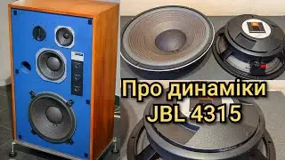 Ремонт модернізація динаміків акустики Jbl 4315 jbl 2203А jbl 2203H, заміна підвісів шайб параметри