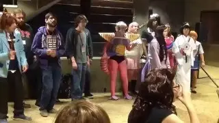 Toracon 2016 day 1vlog?:Starfire,Maid cafe, voice actors, uncle yo
