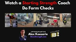 Watch a Starting Strength Coach Do Form Checks | Squat | Deadlift | Bench | Press