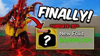 New Fruit Update 30 FINALLY HERE! Release Date + LEAKS in Blox Fruits