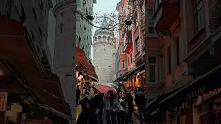 🌆 The Magic of Galata Tower | Breathtaking View Over Istanbul 🇹🇷✨