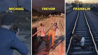 Facing the Blaine County Predator as Michael, Trevor & Franklin - GTA 5 (All Dialogue & Outcomes)