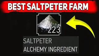 Witcher 3 where to FIND SALTPETER LOCATION