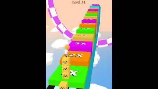 CUBE SURFER GAME all levels mobile gameplay walkthrough android, ios level 31