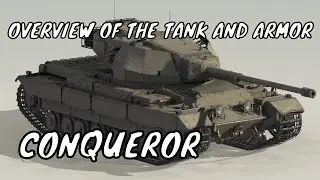 CONQUEROR  Tank armor look  | Simulation of the chassis of the tank