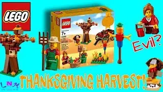 Unboxing AND Building LEGO Seasonal 2017 Thanksgiving Harvest 40261 Review!