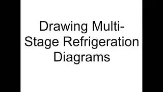 Drawing Multi-Stage Refrigeration Diagrams Demo Video