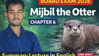 Mijbil the otter english chapter 6 class 10th one shot and questions answers 