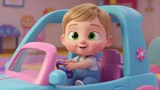 Wroom Wroom Car Play 🚗🎶🌈 Fun Kids Song | Playtime Adventure