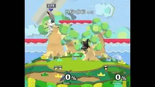 Moonwalkers 105 &mdash; R1 &mdash; biaza ⟮Marth⟯ vs Jonnngo ⟮Falcon⟯